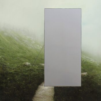 Weg (2) | 2013 | oil/mdf + metal | 150 x 103cm
