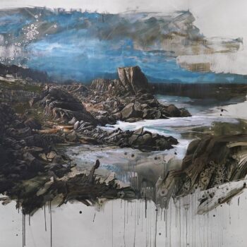 Capo Testa (2) | 2018 | oil/aluminum | 150 x 200 x 5cm