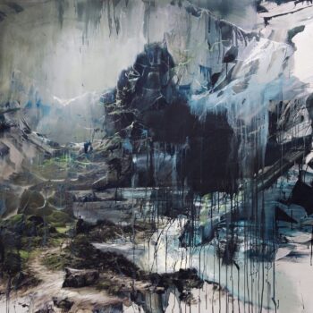 Das Vergessen | 2016 | oil/aluminum | 150 x 200cm