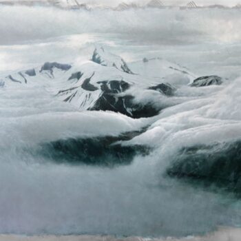 Die Wand | 2023 | oil/aluminum | 150 x 200 x 5cm
