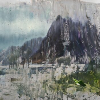 Fjord | 2024 | oil/aluminum | 120 x 190 x 5cm