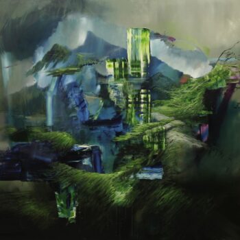 Hjarta | 2015 | oil/wood | 207 x 280 cm