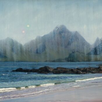 Myrland | 2024 | oil/aluminum | 60 x 70 x 5cm