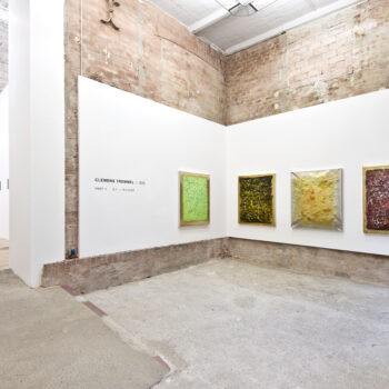 V-VIII | 2022 | mixed media/aluminium | exhibition view | Galerie Reiter | Leipzig