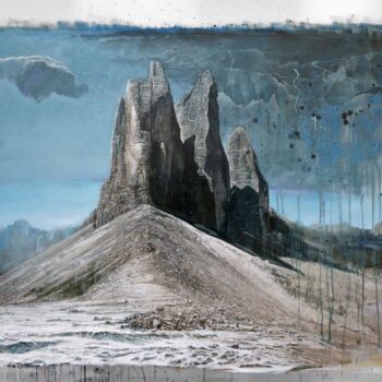 Tre Cime | 2021 | oil/aluminium | 150 x 200 x 5cm