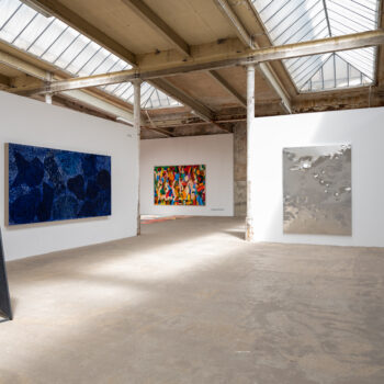 II | 2021 | mixed media/aluminium | exhibition view | Werkschauhalle | Leipzig